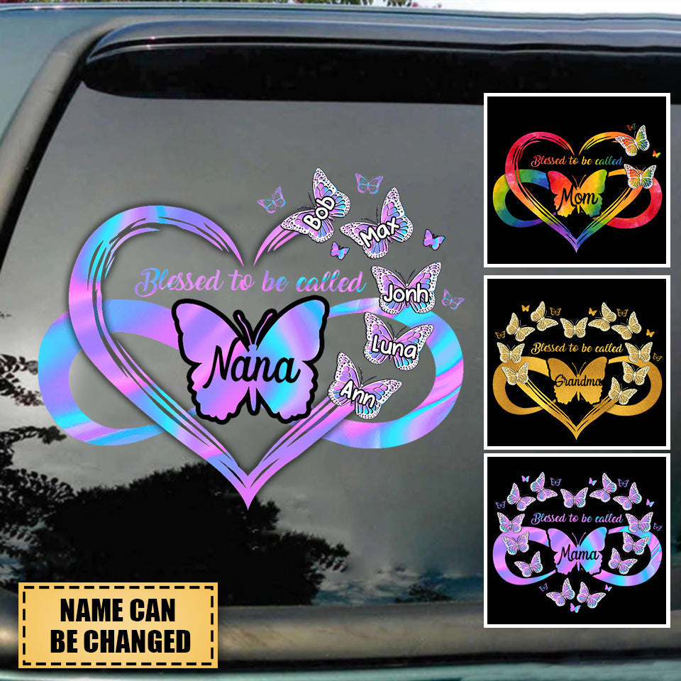 Butterfly Car Decal 17