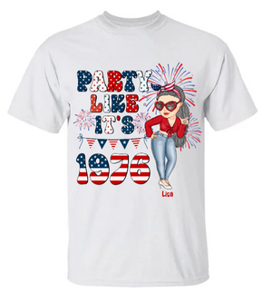 Party Like It's 1976 - Personalized Shirt