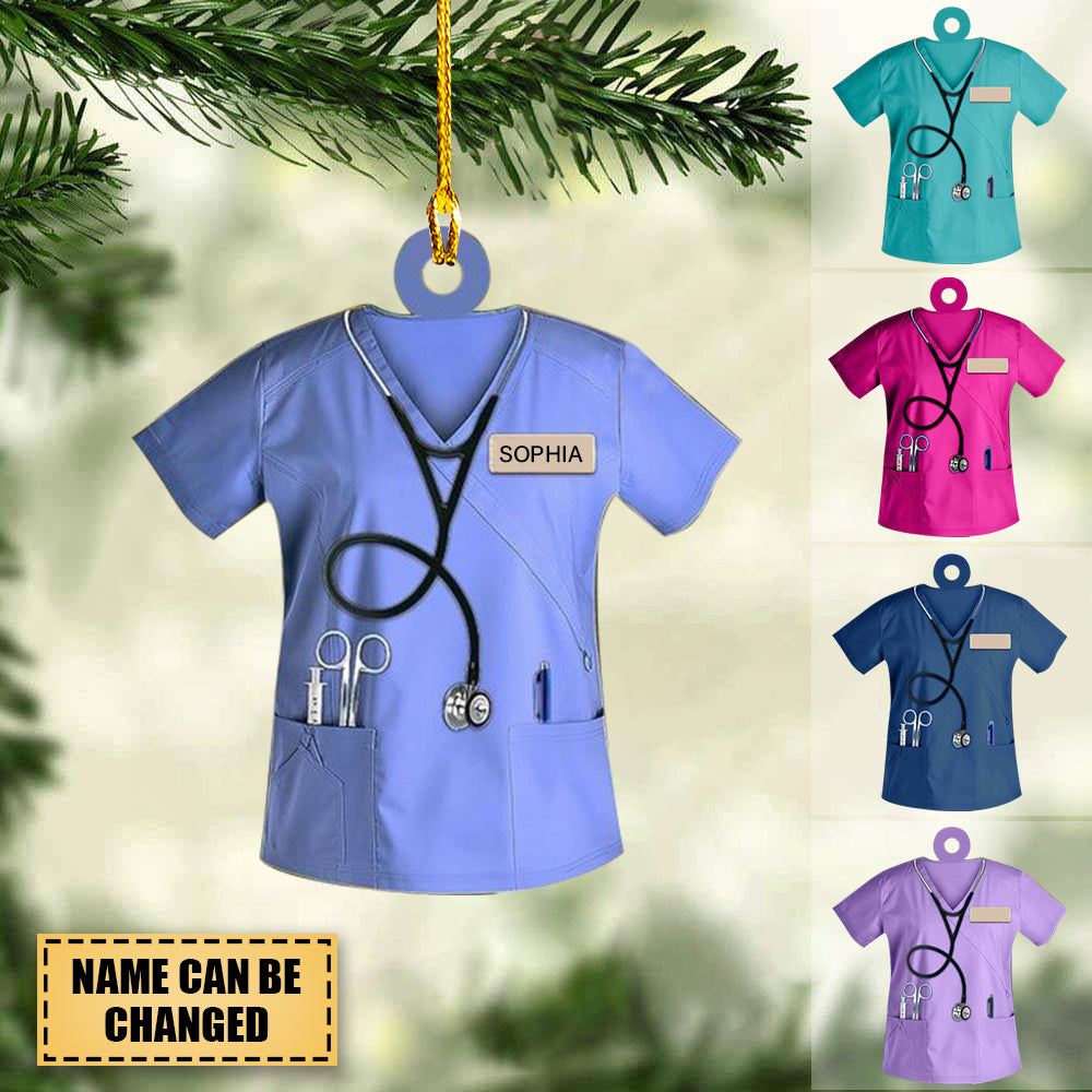 Christmas Scissors- Festive Blue – Nurse Bec Supplies