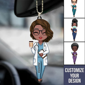 Gift for Nurses - Personalized Car Acrylic Ornament