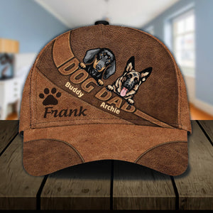 Gift For Father Dog Personalized Classic Cap 1