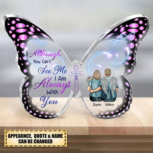 Memorial Butterfly Acrylic Plaque-For Lovers Memorial Gift