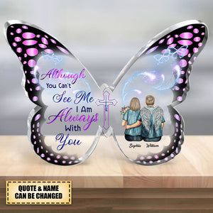 Memorial Butterfly Acrylic Plaque-For Lovers Memorial Gift