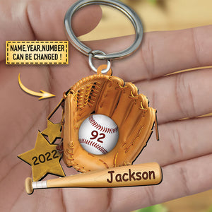 Personalized Baseball Set Ornament