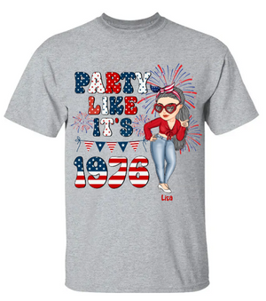 Party Like It's 1976 - Personalized Shirt