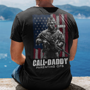 Call Of Daddy, Personalized Shirt, Gift For Dad