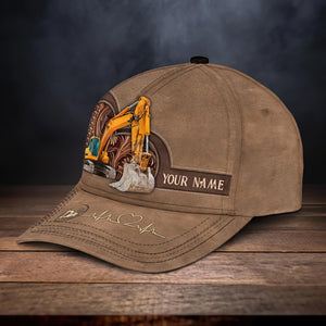 Personalized Excavator Classic Cap