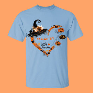 Nanawitch's Little Pumpkins - Personalized Shirt - Halloween Gift For Grandmother