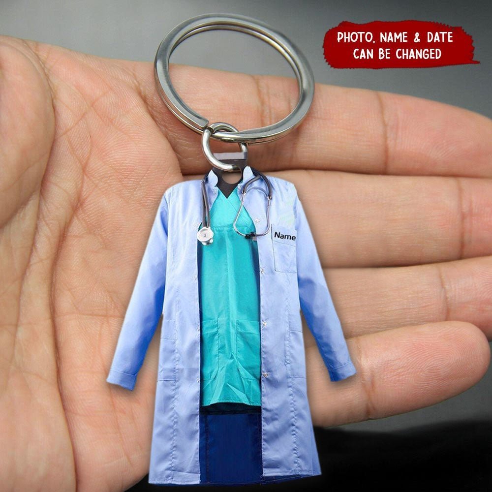 PERSONALIZED NURSE KEYCHAIN | GIFT FOR NURSE ACRYLIC -19