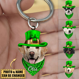 Personalized Lucky Scarf Keychain - Gift For Dog Lover