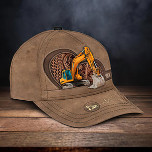 Personalized Excavator Classic Cap