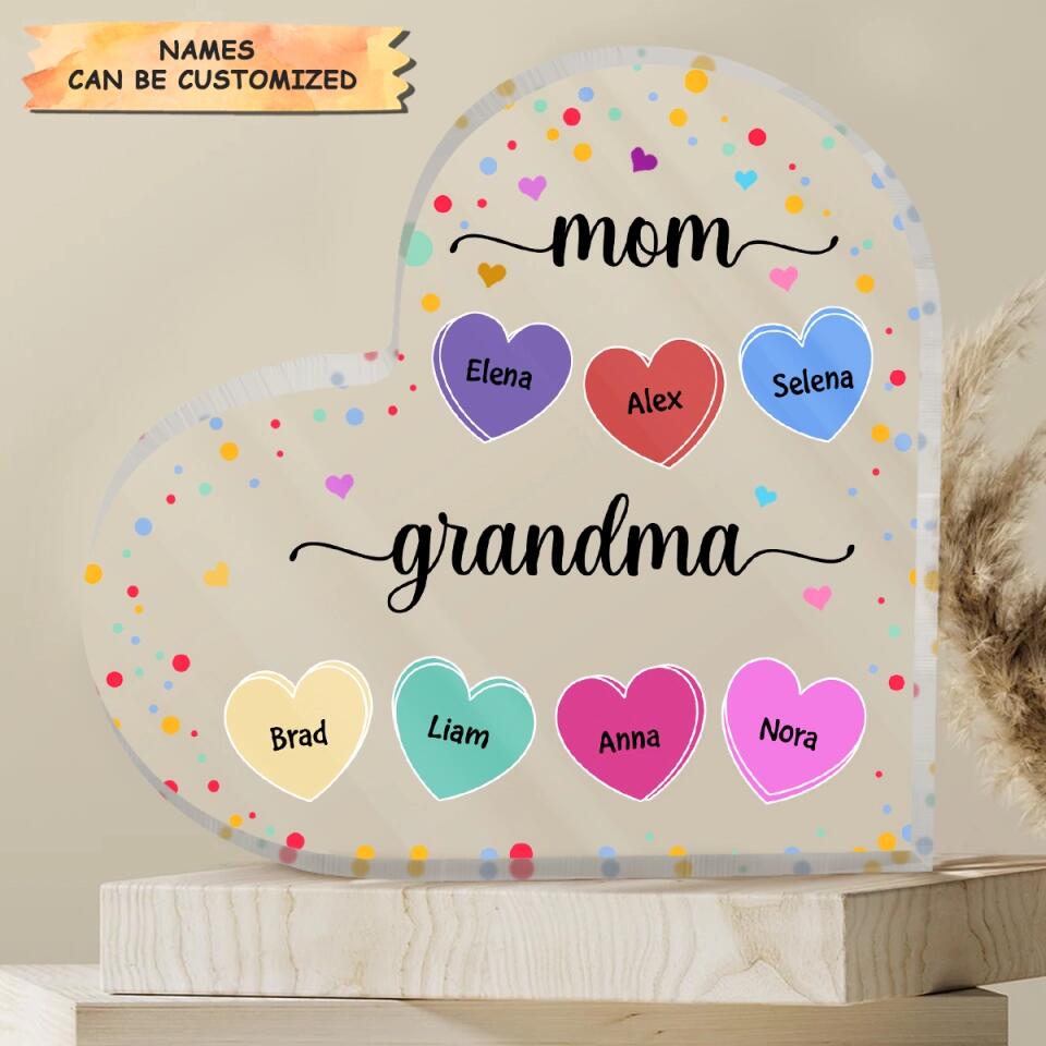 Personalized Gift For Grandma From Grandkids, Mother's Day Gifts