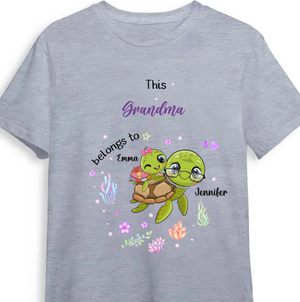 Personalized Gift For Grandma This Grandma Belongs To Shirt