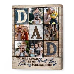 Dad Photo Collage Photo, Personalized Gifts For Dad, Best Father’s Day Gifts