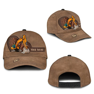 Personalized Excavator Classic Cap