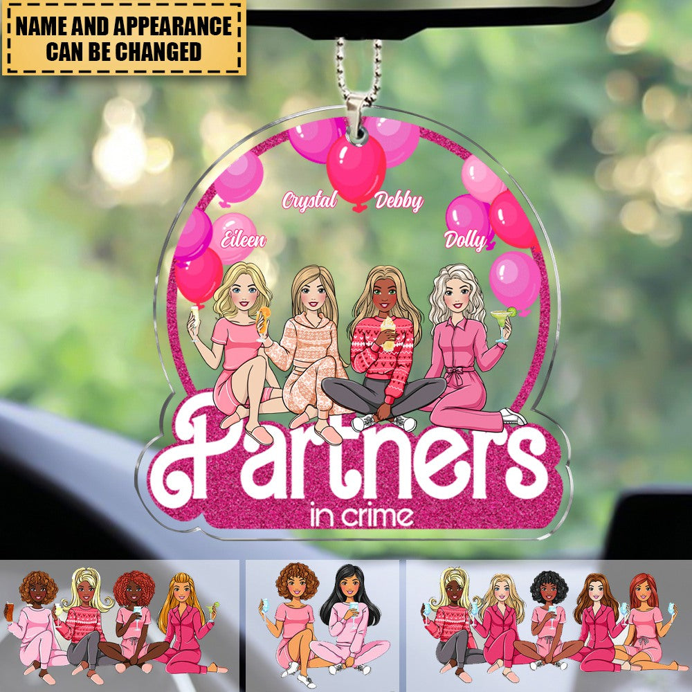 Transparent Car Ornament - Custom Car Ornament - Best Friends Gifts