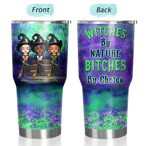 We're Not Sugar And Spice And Everything Nice Witch Best Friends - Bestie BFF Gift - Personalized Custom Tumbler