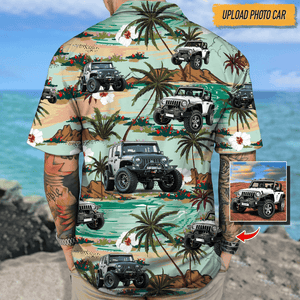 Upload Car Photo Hawaiian Shirt