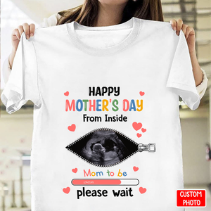 Personalized Gift For Future Mommy Happy Mother's Day From Inside T-Shirt - NT - NN1304222