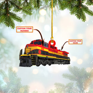 RAILROADER - SHAPED ORNAMENT