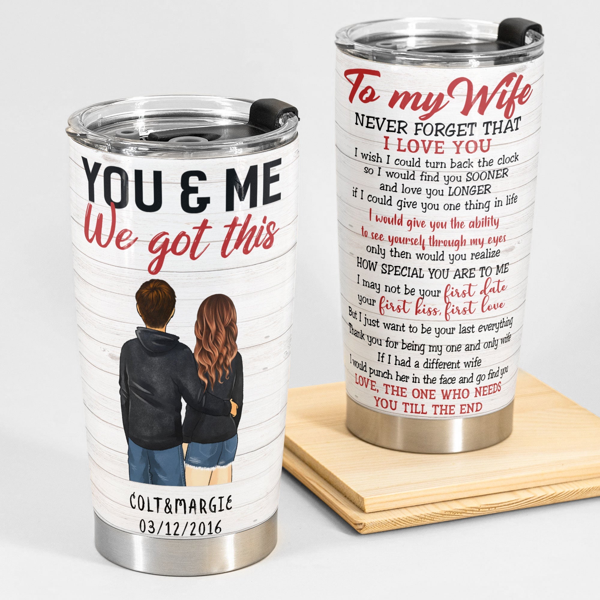 Mug and Tumbler Gift Set - Thanks for Giving Your All