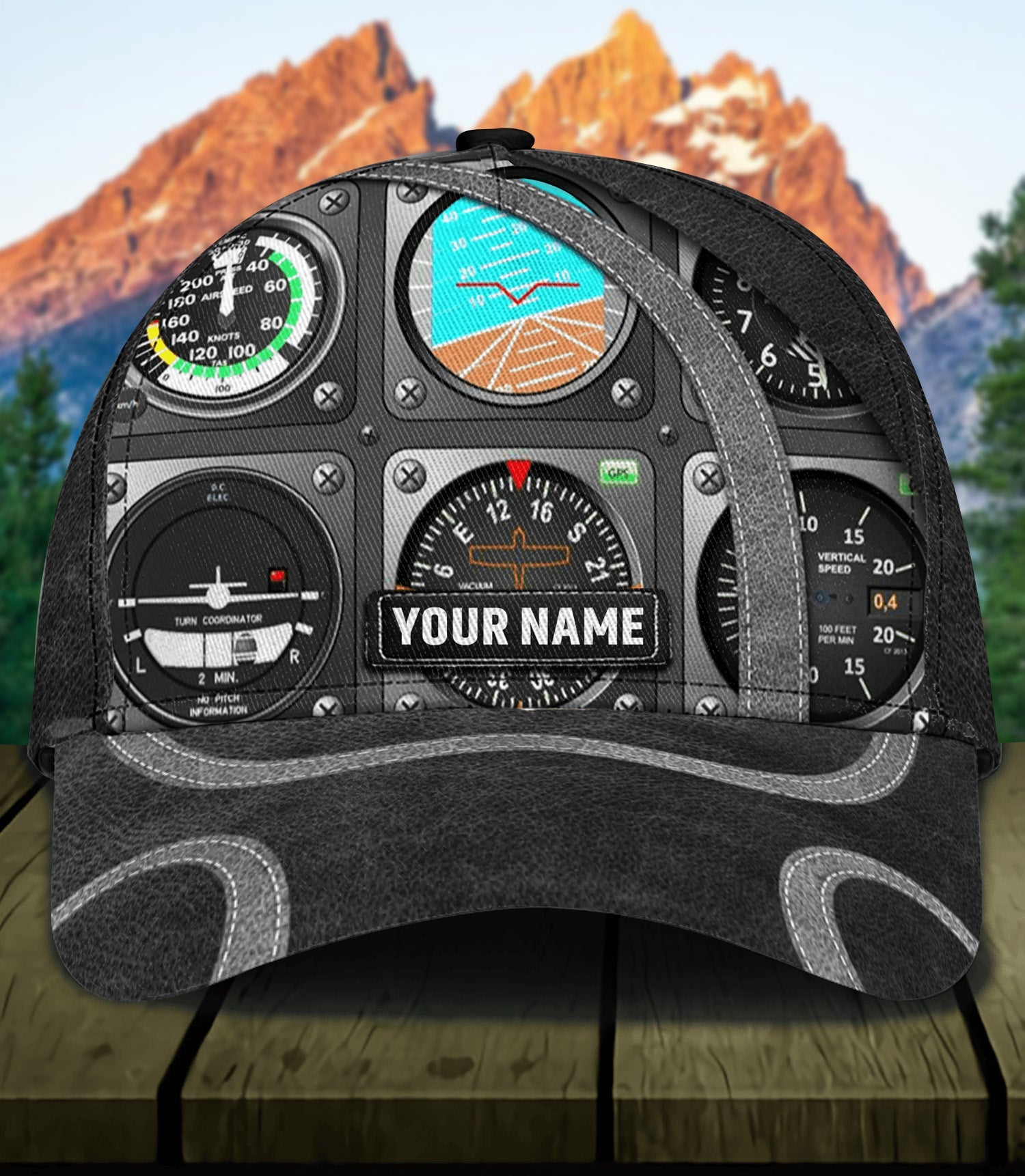 Personalized Pilot Classic Cap, Personalized Gift for Pilot