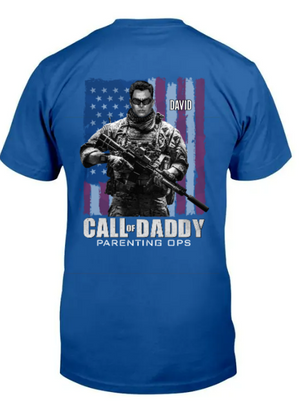 Call Of Daddy, Personalized Shirt, Gift For Dad