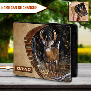 Personalized Deer Men's Wallet - HM001PS06