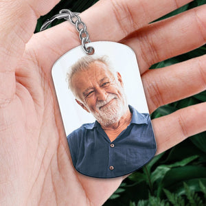 Carry You With Me Family Memorial Photo Insert Remembrance Keepsake Personalized Acrylic Keychain