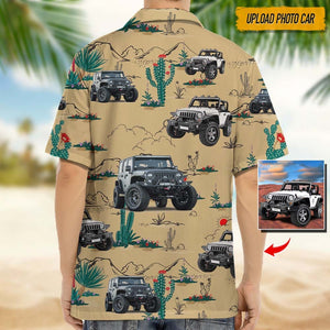 Upload Car Photo Hawaiian Shirt