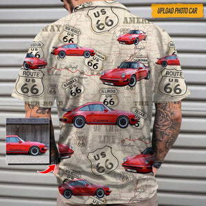 Upload Car Photo Hawaiian Shirt