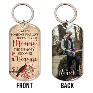 The Memory - Personalized Custom Stainless Steel Keychain