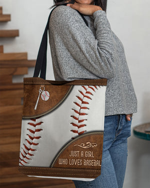 Love Baseball All-Over Tote